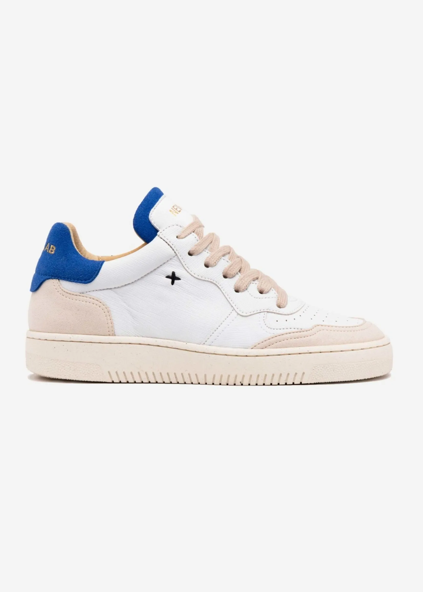 Sneakers Newlab NL11 White/Blue - Sustainable