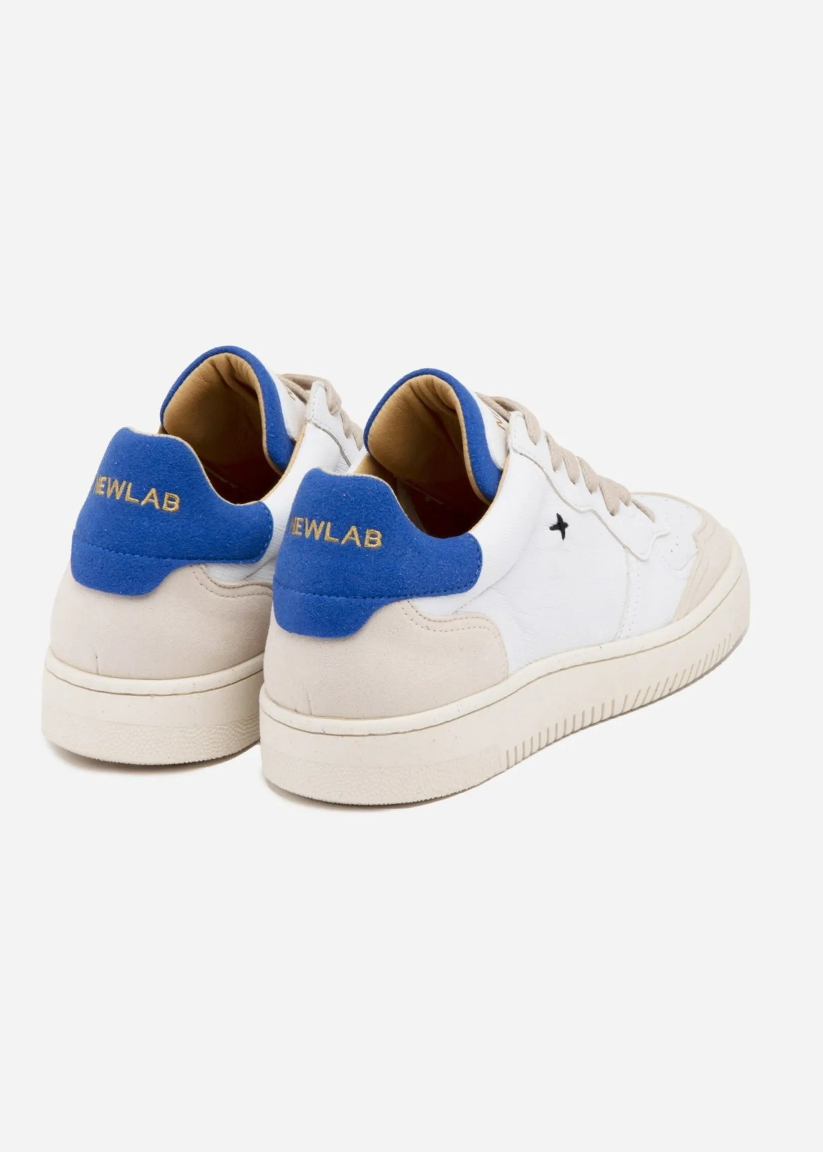 Sneakers Newlab NL11 White/Blue - Sustainable