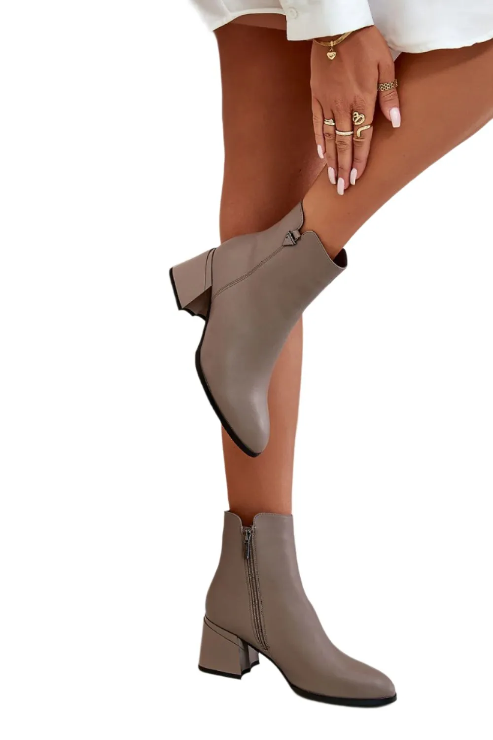 TEEK - Smooth Outfit Heeled Boots