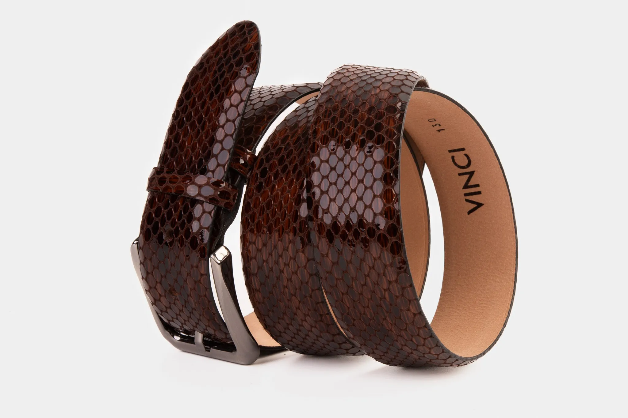 The King Tan Leather Belt