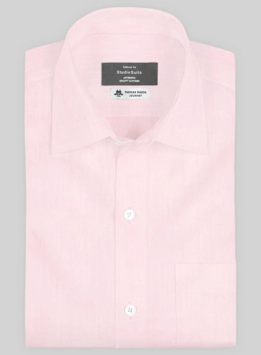 Thomas Mason Light Pink Shirt