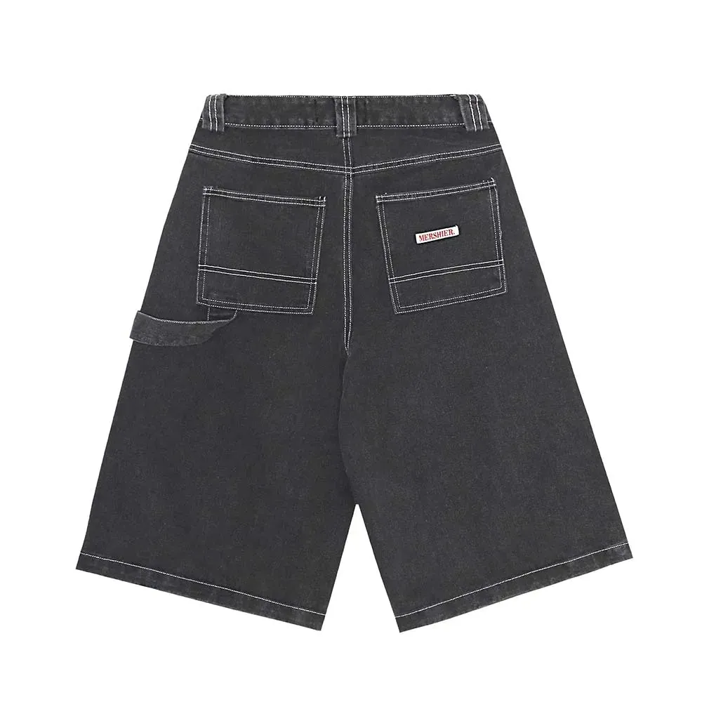 Washed Black Carpenter Jorts