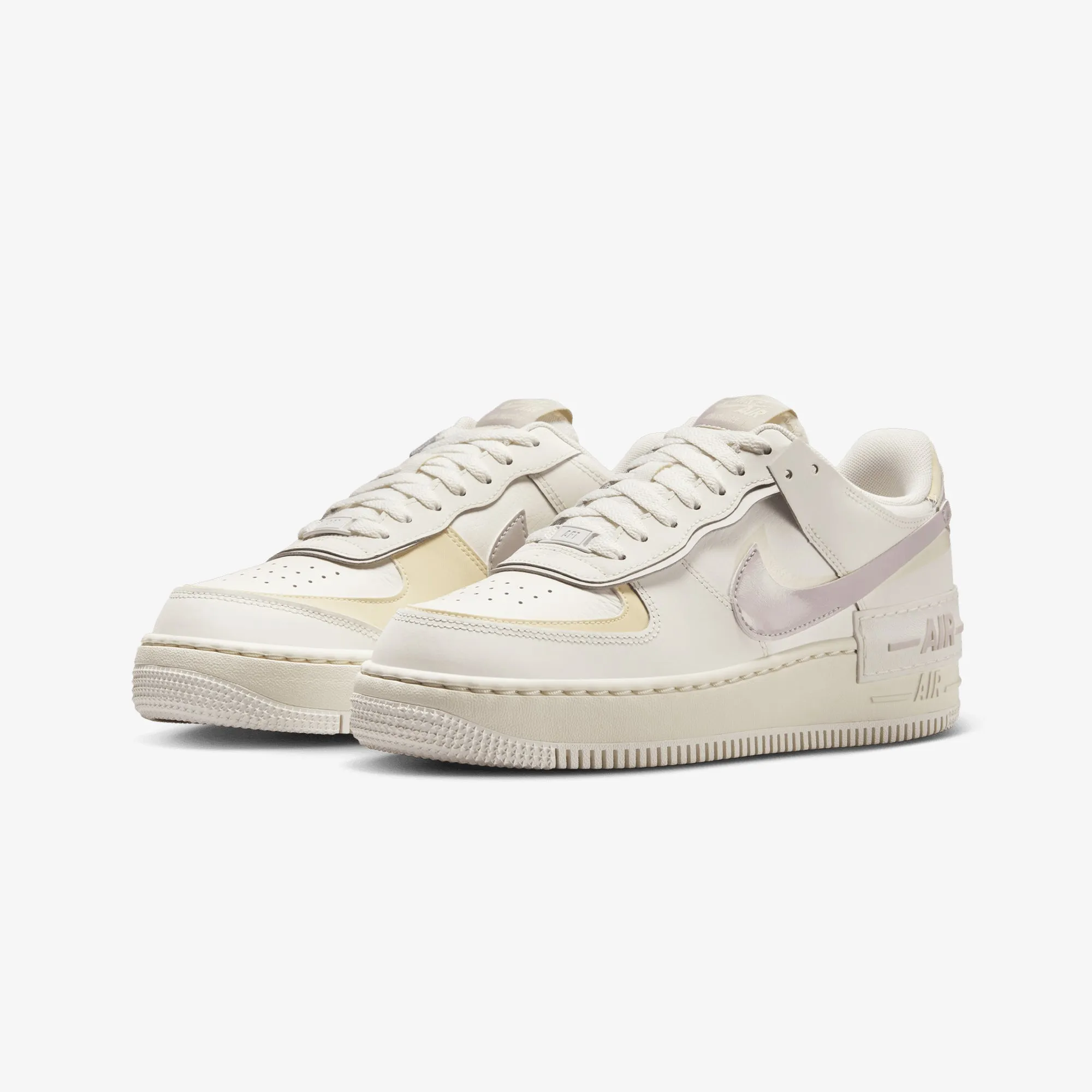 WMN'S AIR FORCE 1 SHADOW 'SAIL/PLATINUM VIOLET-COCONUT MILK'